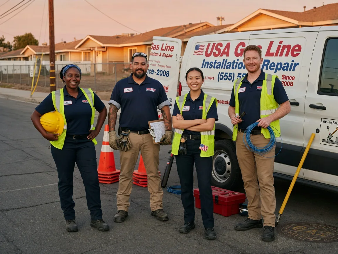 Gas Line Installation company in Lusk, WY